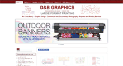 Desktop Screenshot of dandb-graphics.com